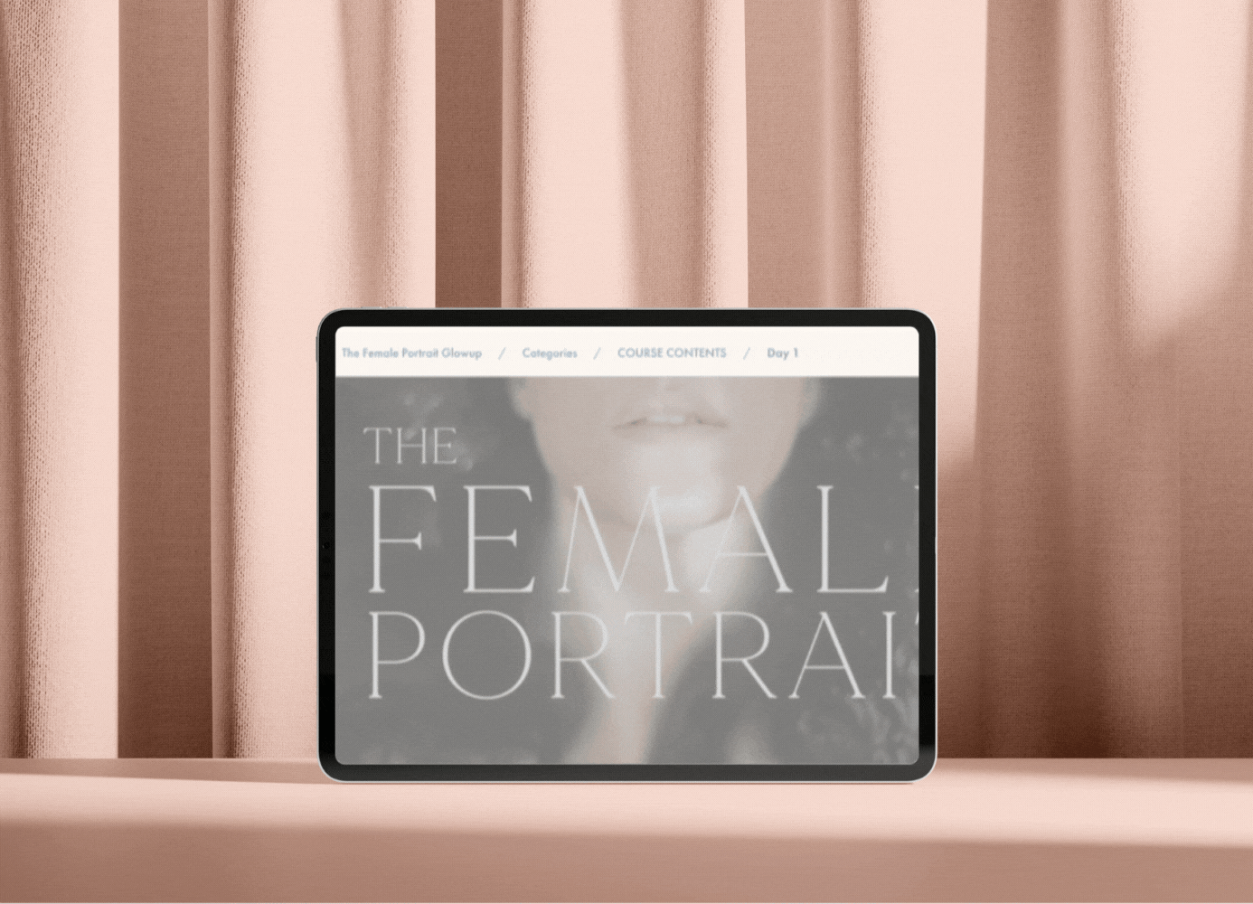 The Female Portrait Glowup