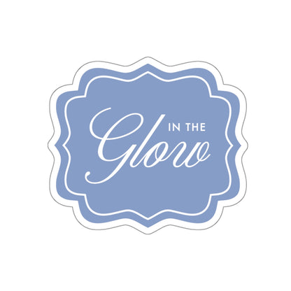 In the Glow Badge Sticker - Cornflower