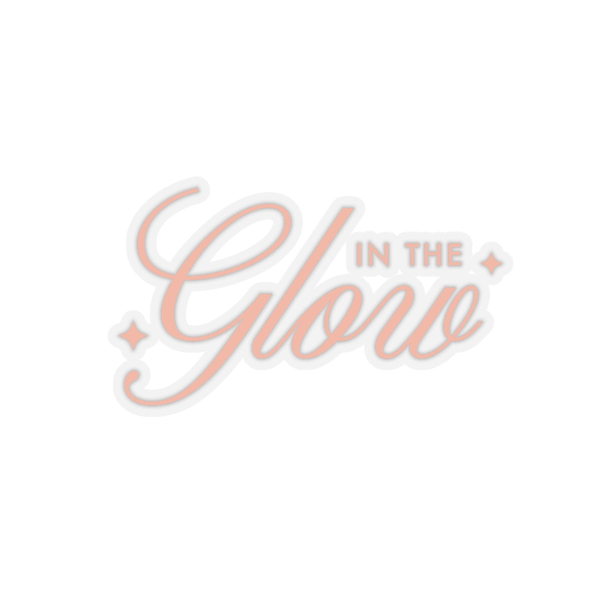 In the Glow Sticker - Pink