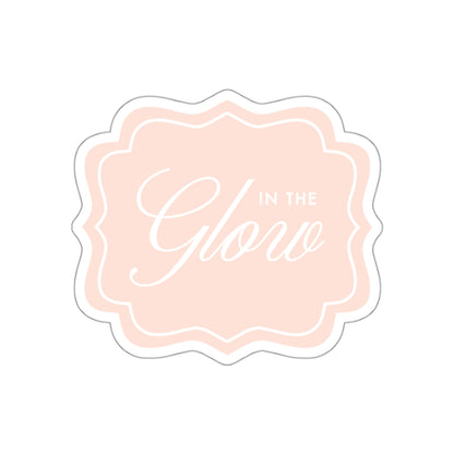 In the Glow Badge Sticker - Pink