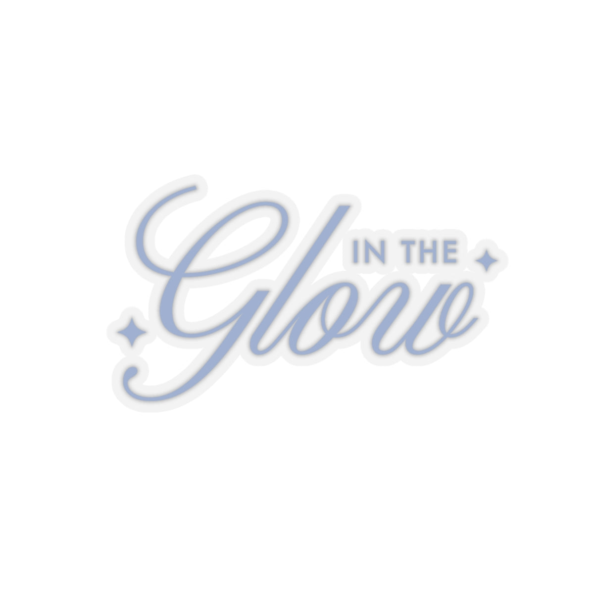 In the Glow Sticker - Cornflower