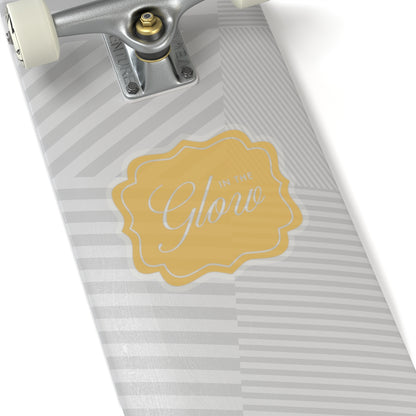 In the Glow Badge Sticker - Chartreuse