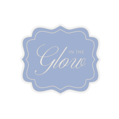 In the Glow Badge Sticker - Cornflower