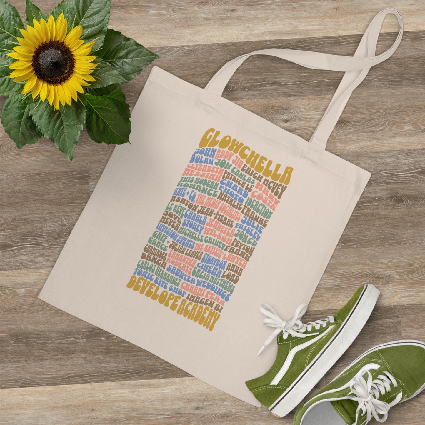 Glowchella Lineup Tote Bag