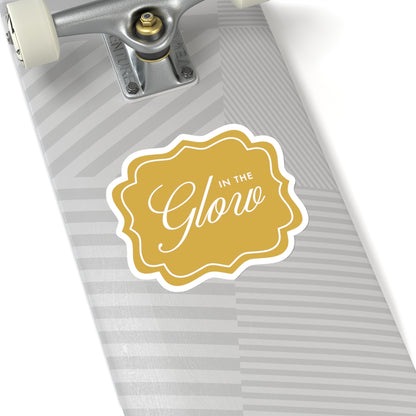 In the Glow Badge Sticker - Chartreuse