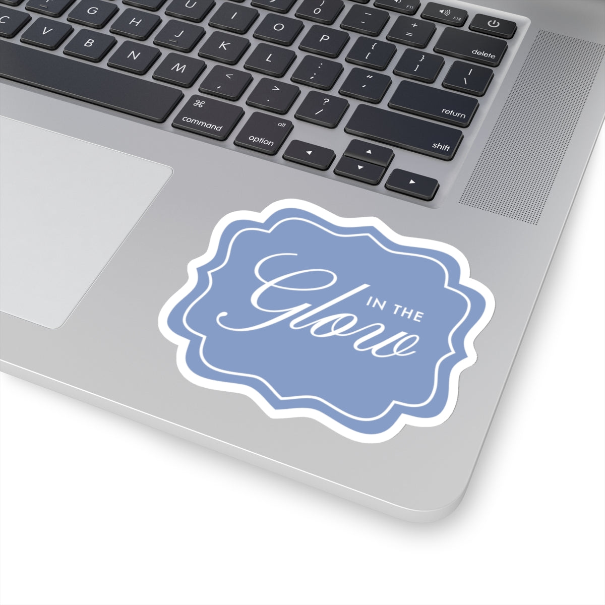 In the Glow Badge Sticker - Cornflower