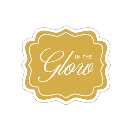 In the Glow Badge Sticker - Chartreuse