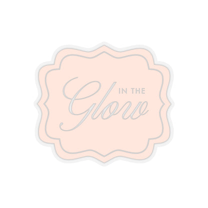 In the Glow Badge Sticker - Pink