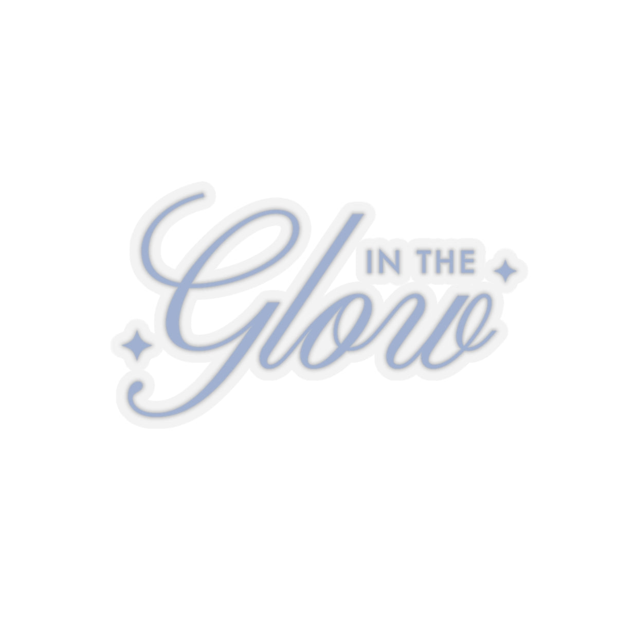 In the Glow Sticker - Cornflower