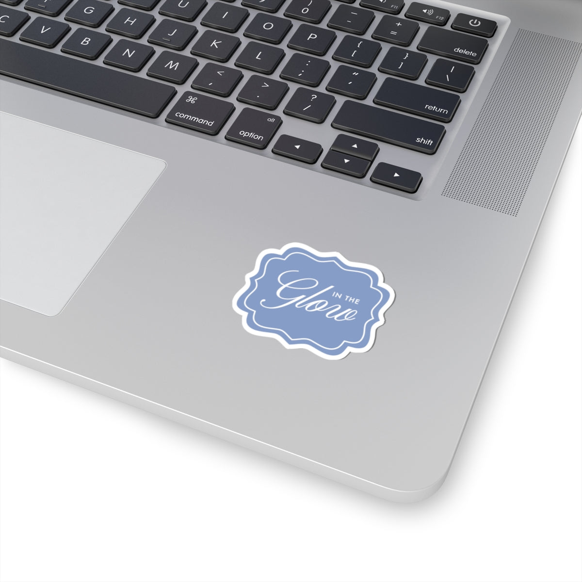 In the Glow Badge Sticker - Cornflower