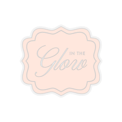 In the Glow Badge Sticker - Pink
