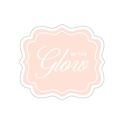 In the Glow Badge Sticker - Pink