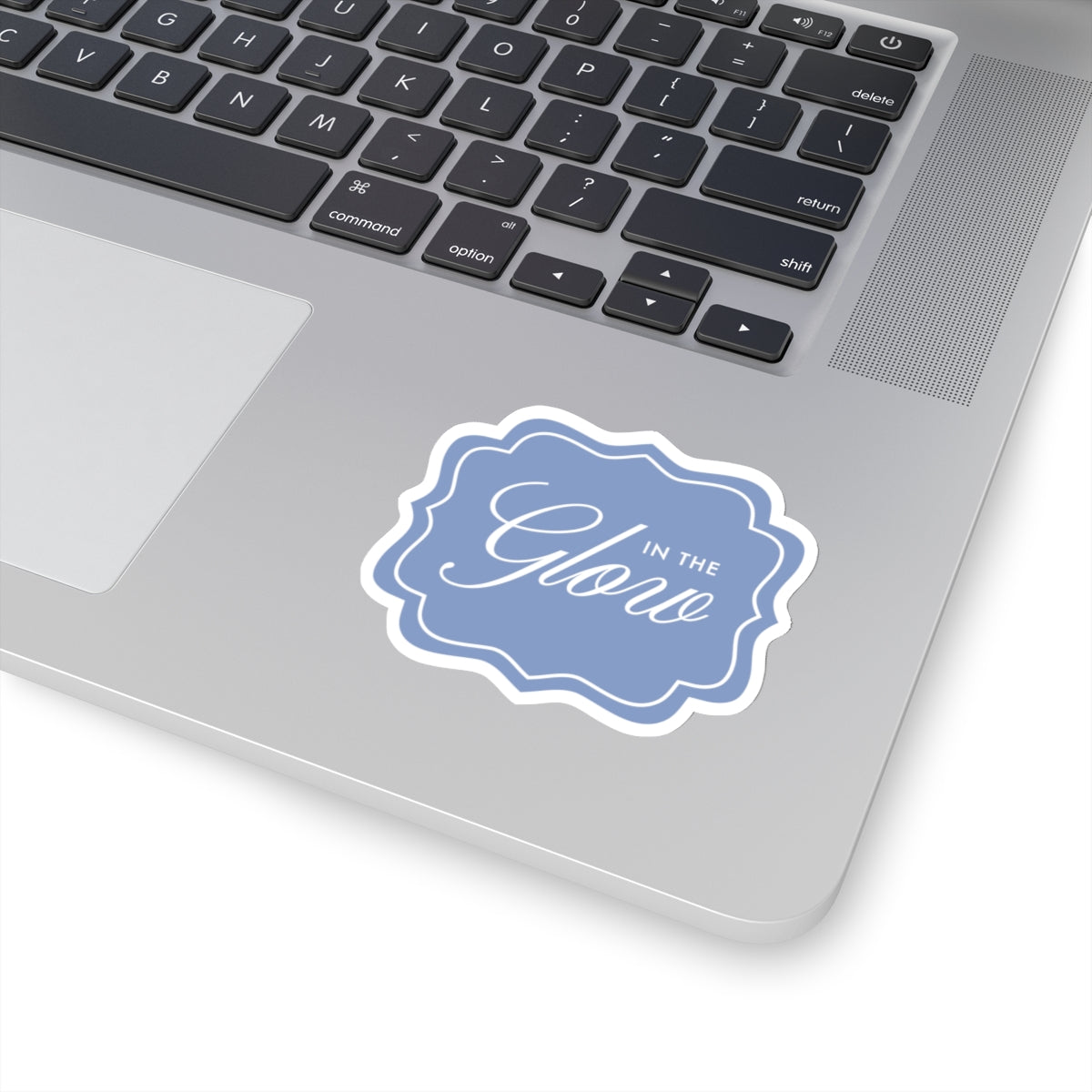 In the Glow Badge Sticker - Cornflower