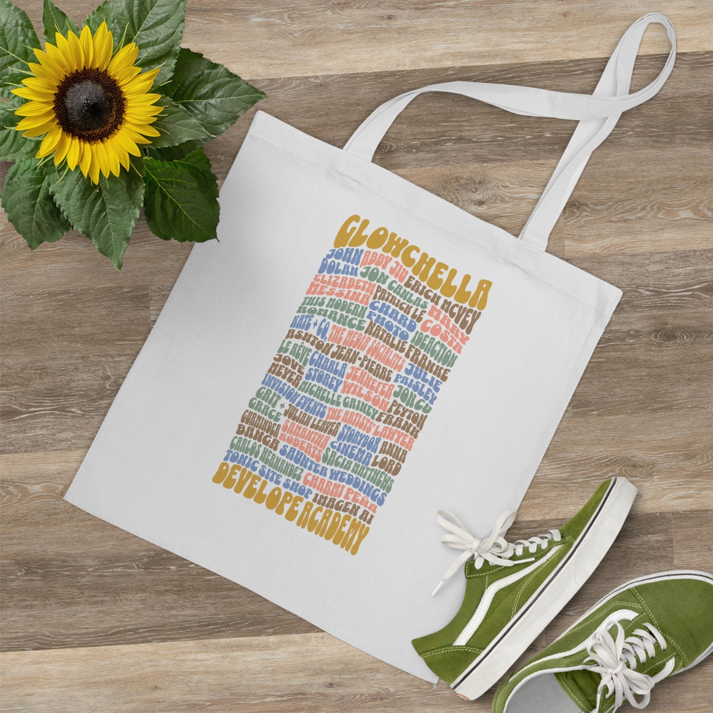 Glowchella Lineup Tote Bag