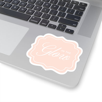 In the Glow Badge Sticker - Pink