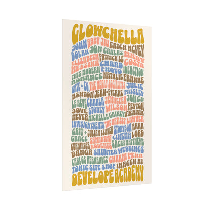 Glowchella Lineup Rolled Poster