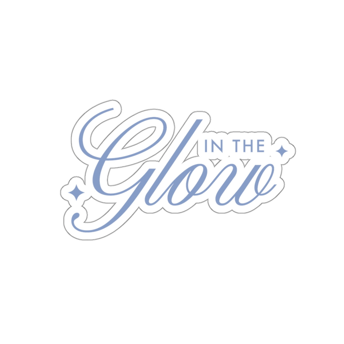 In the Glow Sticker - Cornflower