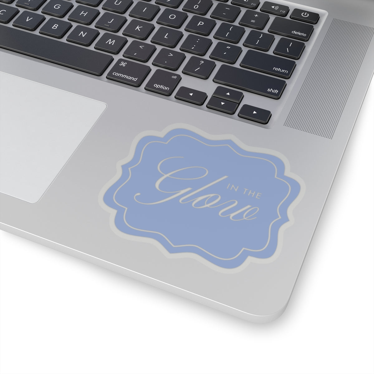 In the Glow Badge Sticker - Cornflower