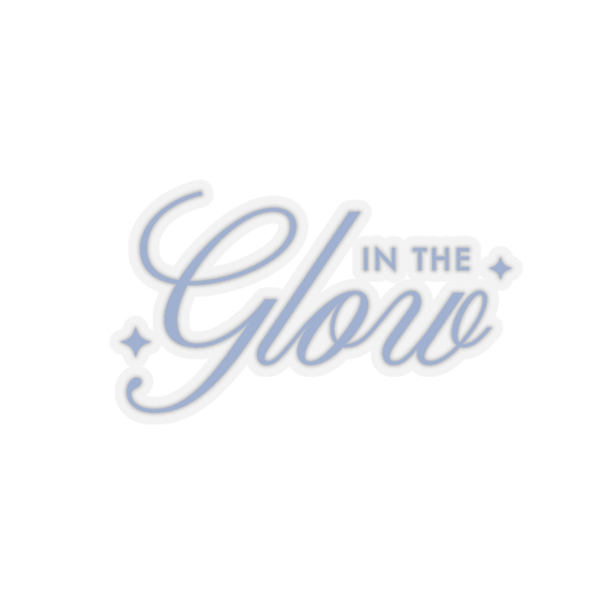 In the Glow Sticker - Cornflower