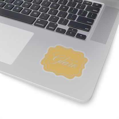 In the Glow Badge Sticker - Chartreuse