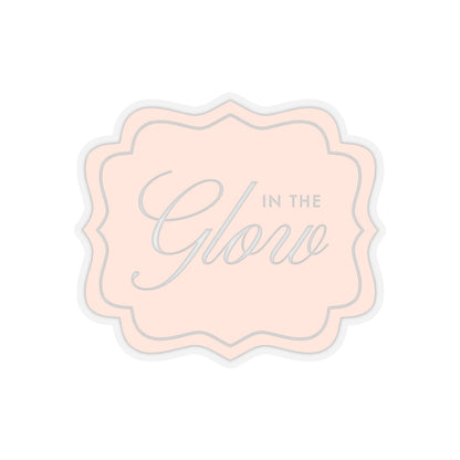 In the Glow Badge Sticker - Pink