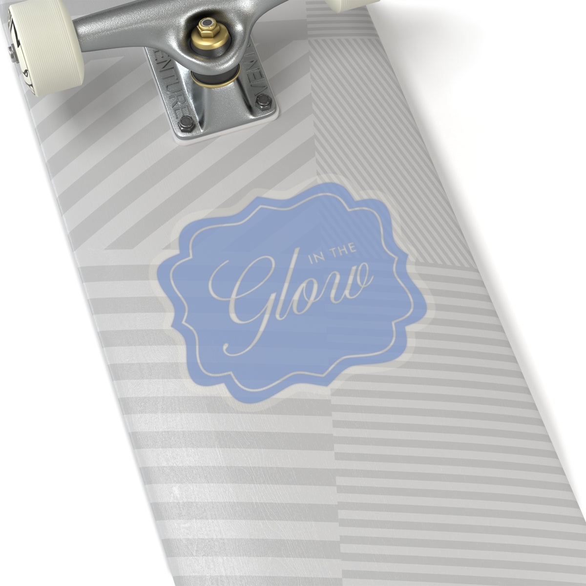 In the Glow Badge Sticker - Cornflower