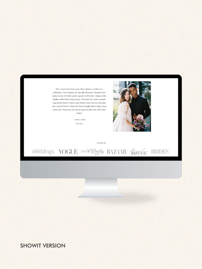 Custom Proposal Template for Photographers