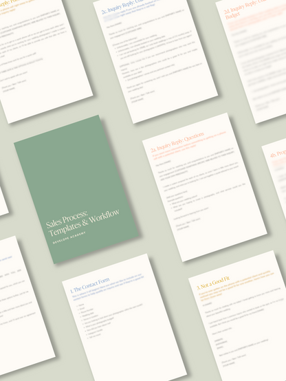 The Sales Process: Templates & Workflow